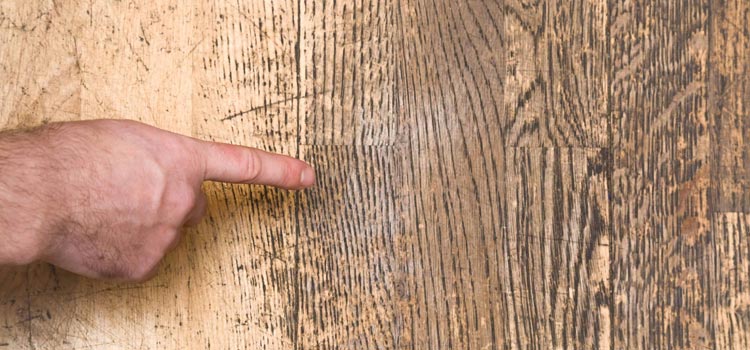 Wood Door Scratch Repair in Los Altos Hills